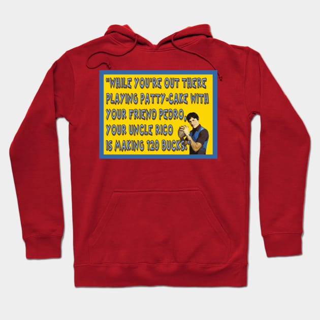 Uncle Rico Hoodie by BradyRain